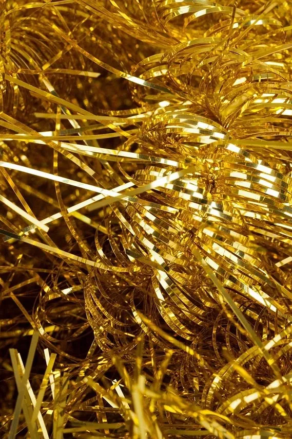 gold fringes